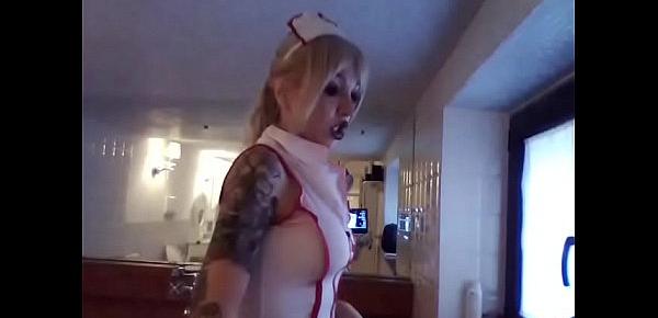  nurse so bad spread your ass for med-exam